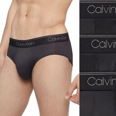 Мужские трусы Calvin Klein из эластичной микрофибры с низкой посадкой (3 шт.)