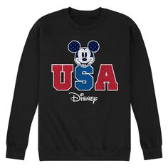 Мужская флисовая толстовка Disney&apos;s Mickey Mouse USA Licensed Character