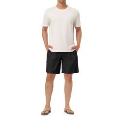Мужские летние пляжные шорты для плавания с сетчатой ​​подкладкой и завязками на талии для серфинга Lars Amadeus