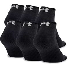 Мужские тренировочные хлопковые носки с низким вырезом Under Armour, 6 пар