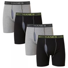 Мужские трусы-боксеры Hanes Sport X-Temp Comfort, 4 пары