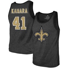 Майка Majestic Threads New Orleans Saints, черный