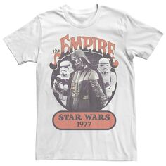 Мужская футболка Empire Vintage 1977 с графическим рисунком Star Wars
