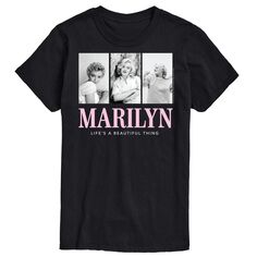 Красивая футболка с большой и высокой Мэрилин Монро License