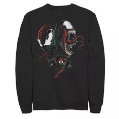 Мужской свитшот Spider-Man Venom and Carnage Marvel