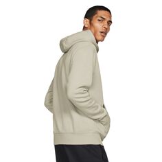 Флисовый пуловер с рисунком Sportswear Club Big &amp; Tall с капюшоном Nike, белый