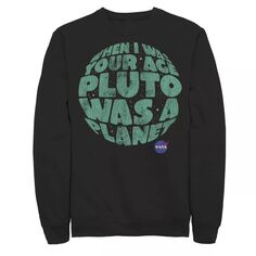 Мужская куртка НАСА Плутон была планетой из флиса Licensed Character