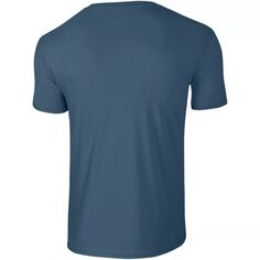Gildan Мужская мягкая футболка с коротким рукавом Floso, темно-красный