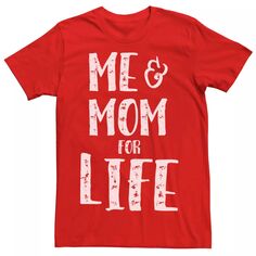 Мужская футболка Me &amp; Mom For Life с надписью «День матери» в деревенском стиле Licensed Character
