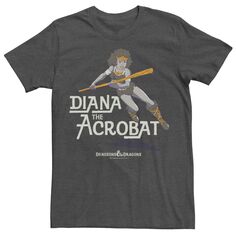 Мужская футболка Dungeons &amp; Dragons Diana Acrobat Licensed Character