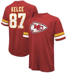 Футболка с коротким рукавом Majestic Threads Kansas City Chiefs, красный