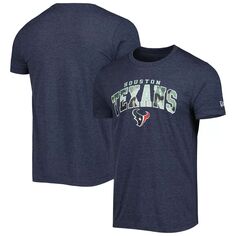 Мужская темно-синяя футболка с принтом Houston Texans Training Collection New Era