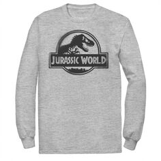 Мужская футболка Two Black с логотипом, нанесенным аэрозольной краской Jurassic World