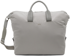 Серая спортивная сумка с регланами Holdall ZEGNA