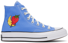 Синие высокие кеды Converse Edition Chuck 70 Sky High Farm Workwear