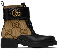 Черные ботинки Marmont Double G Gucci