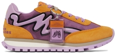 Пурпурно-оранжевые кроссовки The Jogger Marc Jacobs