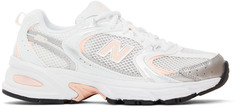 Бело-розовые кроссовки 530 New Balance