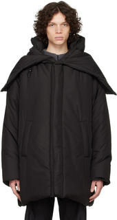 Черная куртка с капюшоном Hyein Seo
