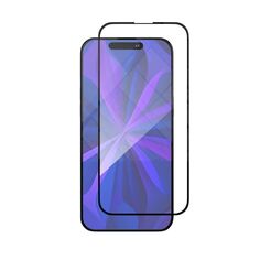 Стекло защитное 2.5D VLP A-Glass для iPhone 15 Pro с черной рамкой