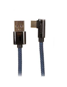 Кабель Baseus Legend Series Elbow USB - Type-C 66W 2m Blue CACS000503