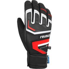 Перчатки Reusch 18-19 Thunder R-Tex XT Black/White/Fire Red