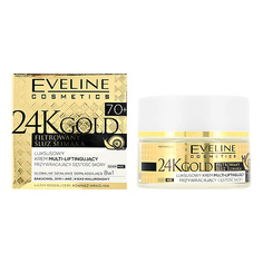 Крем для лица EVELINE Крем-лифтинг для лица 24K GOLD регенерирующий 70+ (против морщин) 50.0