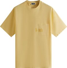 Футболка Kith Quinn Tee &apos;Ray&apos;, желтый