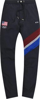 Брюки Kith USA Olympics Track Pant &apos;Black&apos;, черный