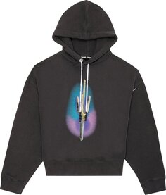 Худи Palm Angels Cactus Hoodie &apos;Black/Green&apos;, черный