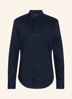 Рубашка EMPORIO ARMANI Extra Slim Fit, темно-синий