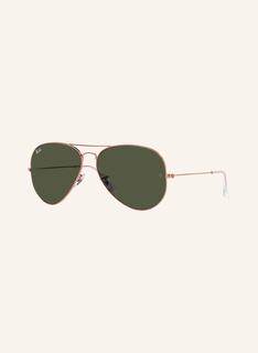 Солнцезащитные очки Ray-Ban RB3025 AVIATOR, золотой