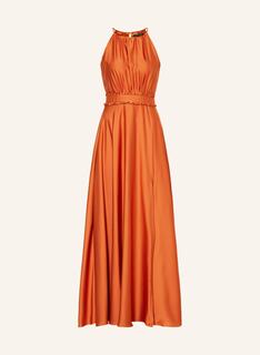 Платье SWING aus Satin, оранжевый
