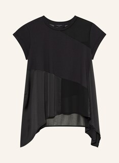 Блуза ALLSAINTS ZALA im Materialmix, черный