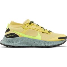 Кроссовки Nike Pegasus Trail 3 GORE-TEX Celery Volt, желтый/голубой/черный