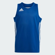 Майка Adidas 3G Speed Reversible , синий/белый