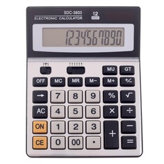 Калькулятор настольный, 12 - разрядный, sdc - 3933 NO Brand
