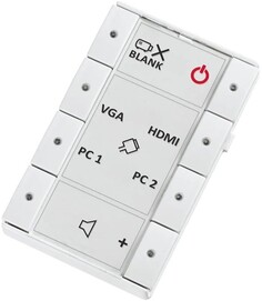 Панель управления BIAMP Impera Echo Plus 8DKW 912.2255.900/911.2255.900 кнопочная 8-button control pad with Ethernet, DK, white