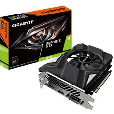 Видеокарта PCI-E GIGABYTE GeForce GTX 1650 OC (GV-N1656OC-4GD 4.0) 4GB GDDR6 128bit 12nm 1410/12000MHz DVI-D/HDMI/DP RTL