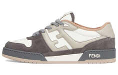 Кроссовки FENDI Match Skate, серый/белый