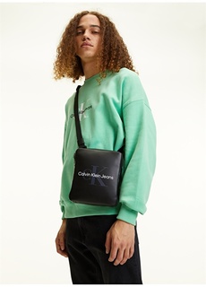 Черная мужская сумка-мессенджер Calvin Klein