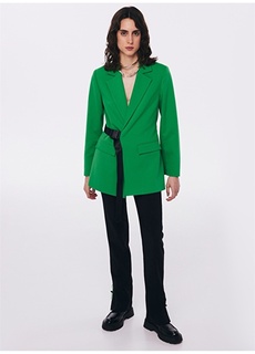 Нормальная зеленая женская куртка Twist