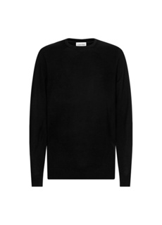 Черный мужской свитер с круглым вырезом Calvin Klein
