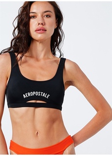 Черный женский топ бикини Aeropostale