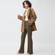 Расклешенные брюки A+EC GU, коричневый