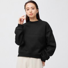 Тяжелый пуловер с открытой спиной +E GU, черный