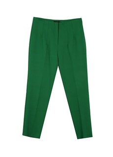 Стандартные зеленые женские брюки с нормальной талией Selen