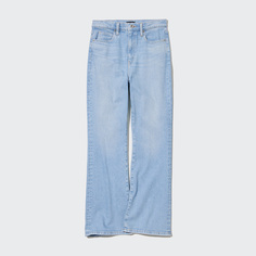 Женские расклешенные джинсы узкого кроя Uniqlo (повседневные слегка расклешенные широкие брюки весной и осенью)
