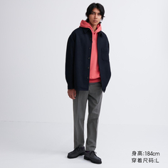 Брюки Uniqlo эластичные повседневные, серый