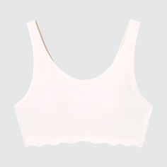 Бюстгальтер Uniqlo Light Oxygen BraAIRism Vest, белый